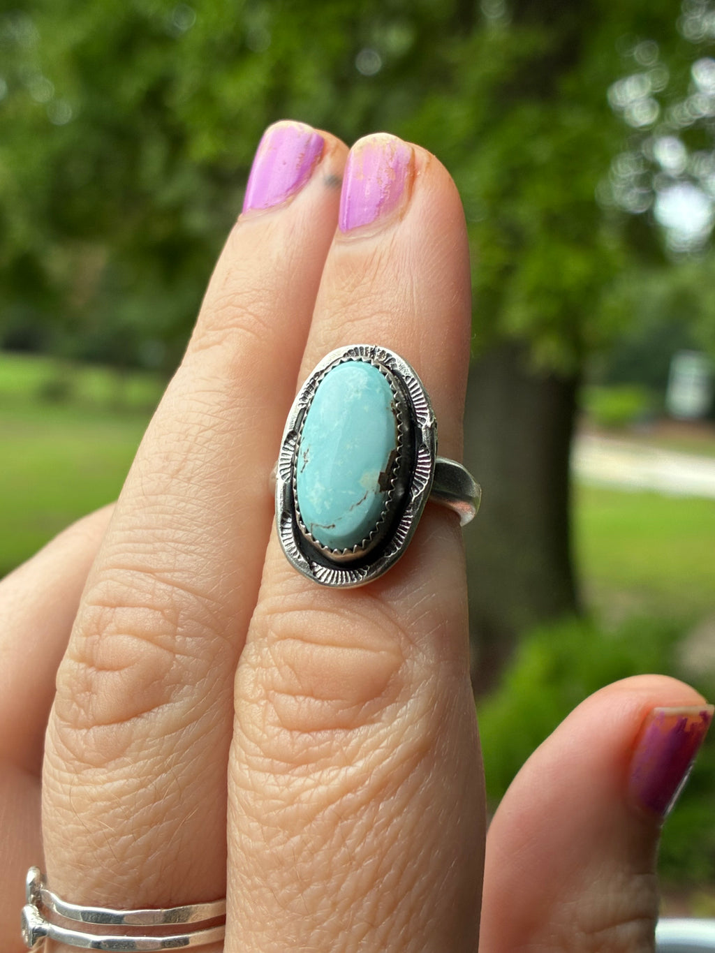 Dry Creek turquoise ring size 5.5