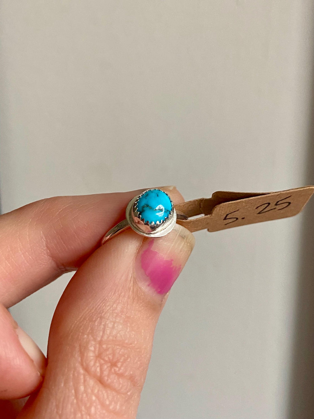 Kingman Turquoise Ring - Size 5.25