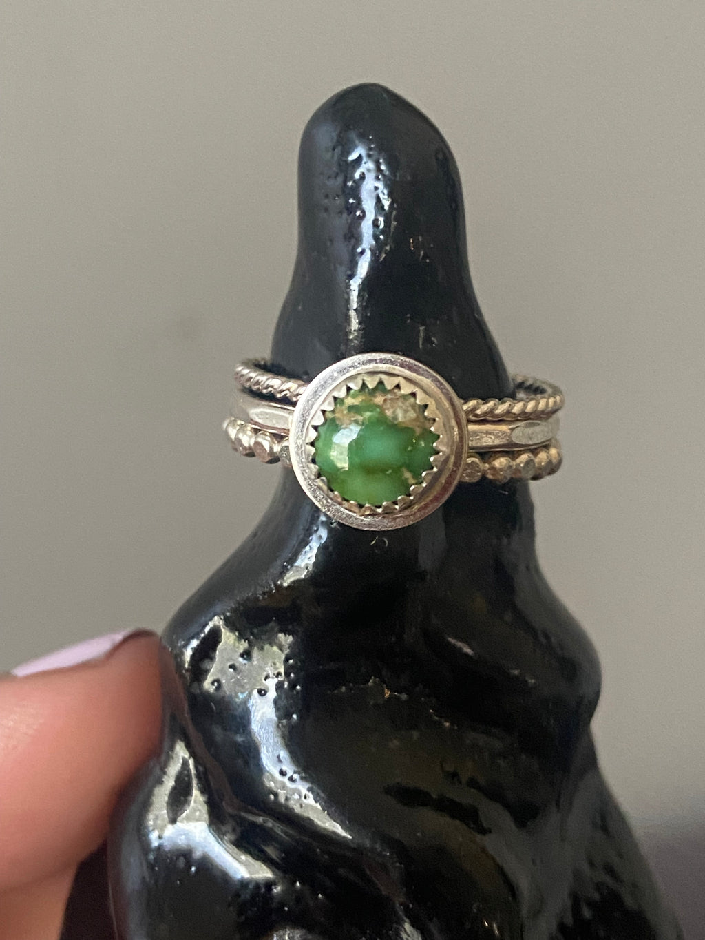 Sonoran Gold Turquoise Ring - Size 6.5