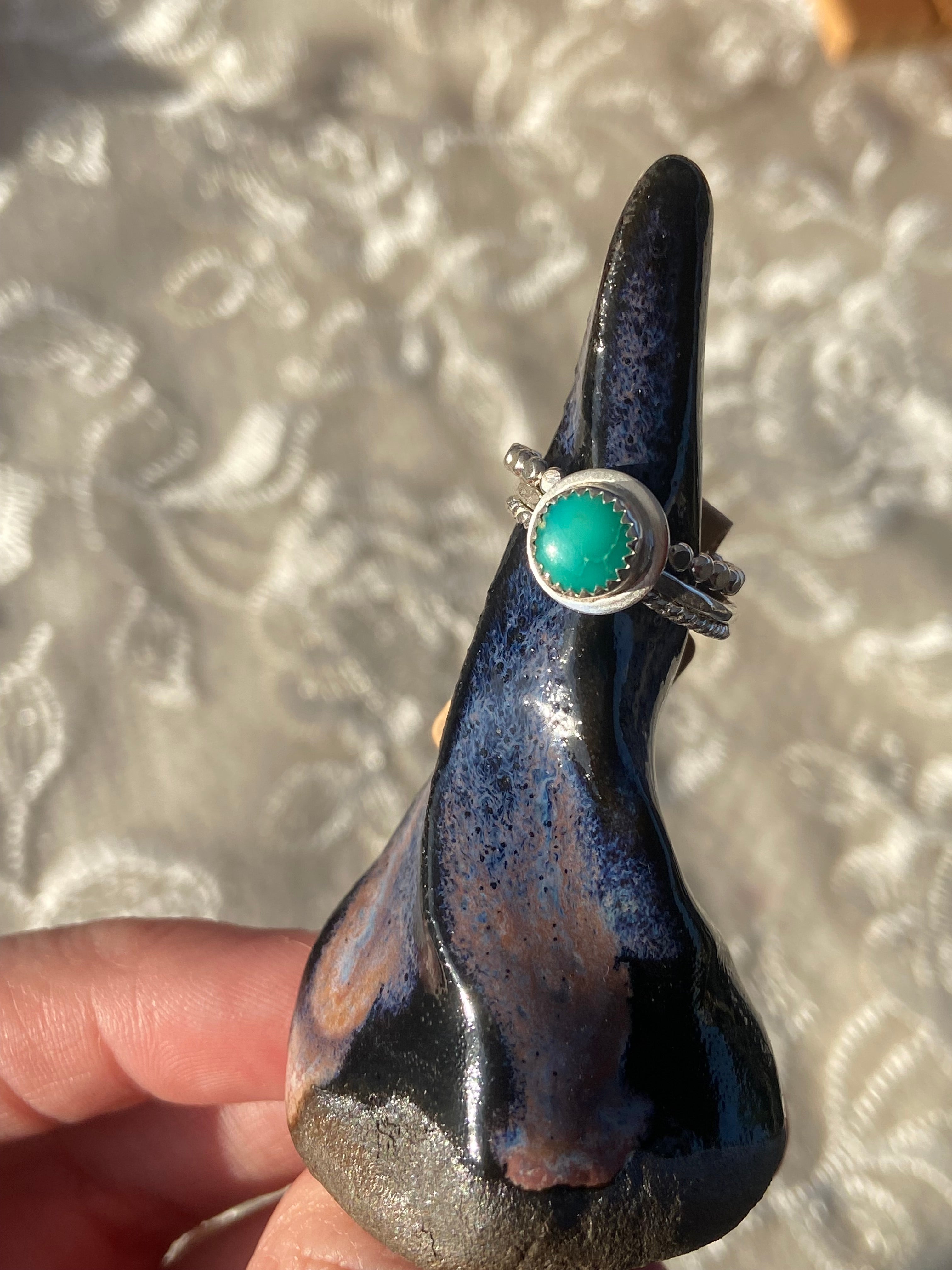 Emerald Valley Turquoise Ring - Size 3