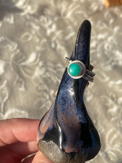 Emerald Valley Turquoise Ring - Size 3