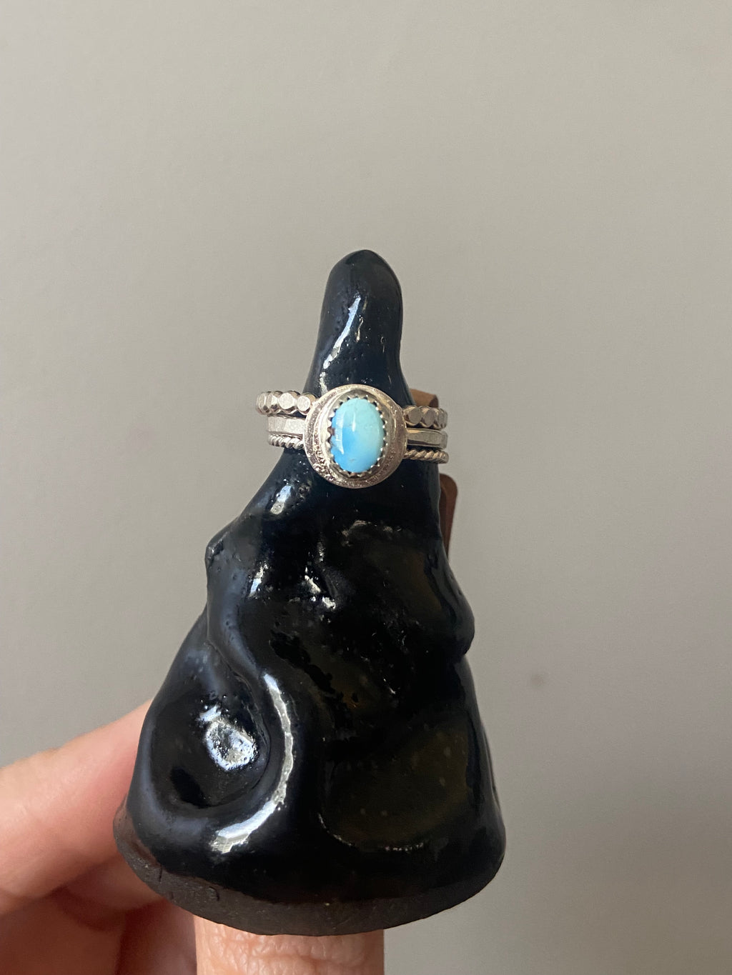 Golden Hills Turquoise Ring - Size 5.5
