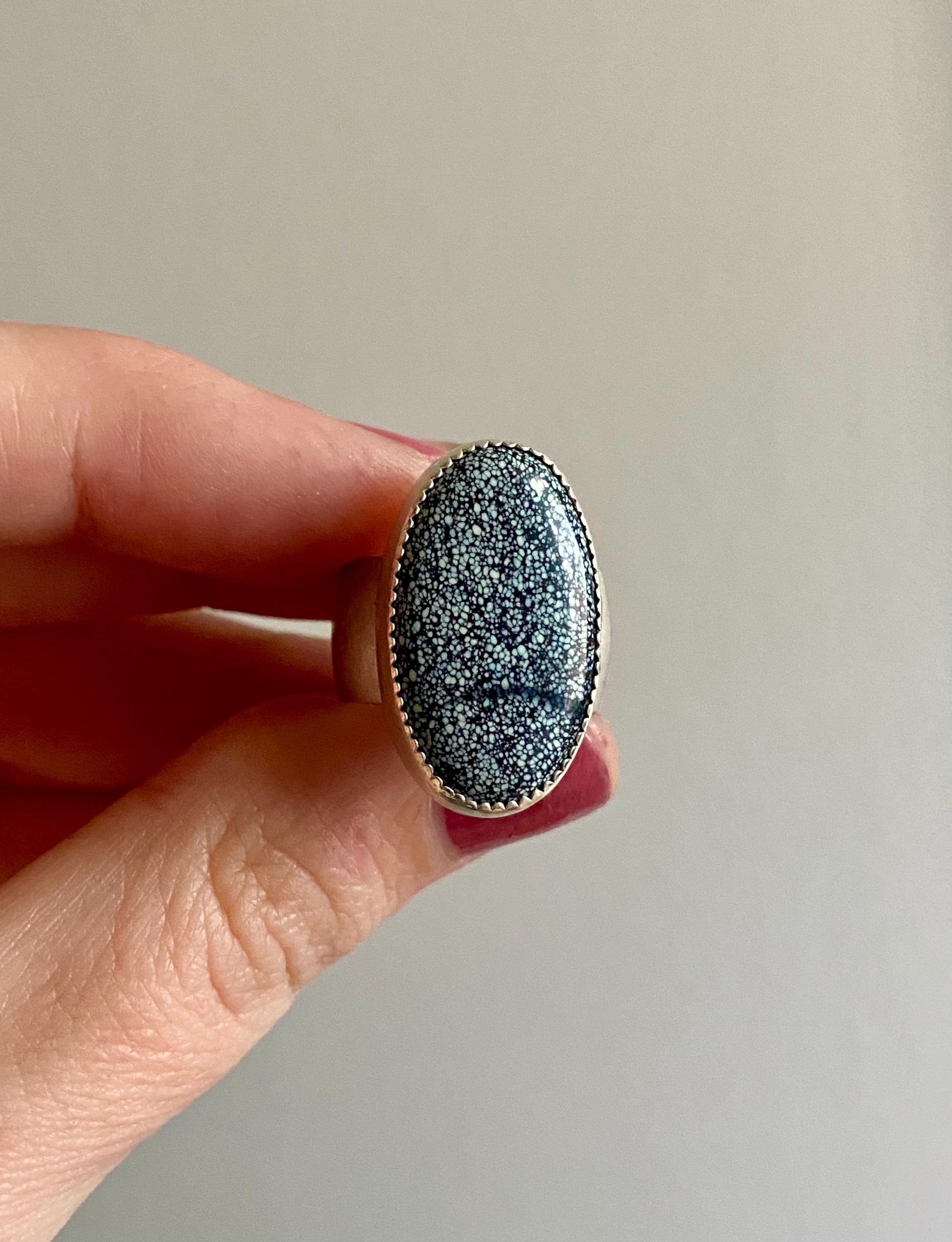 Star Fox Variscite Ring - Size 7