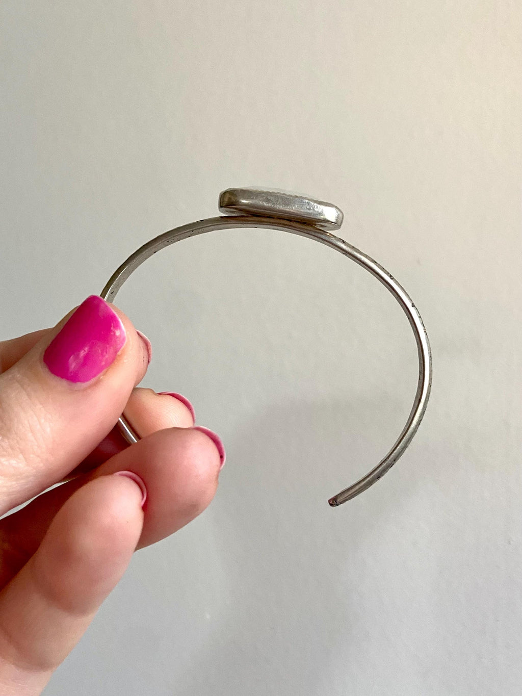 Rainbow Moonstone Cuff - Petite
