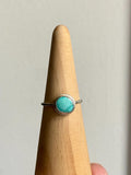 White Water Turquoise Ring - Size 8