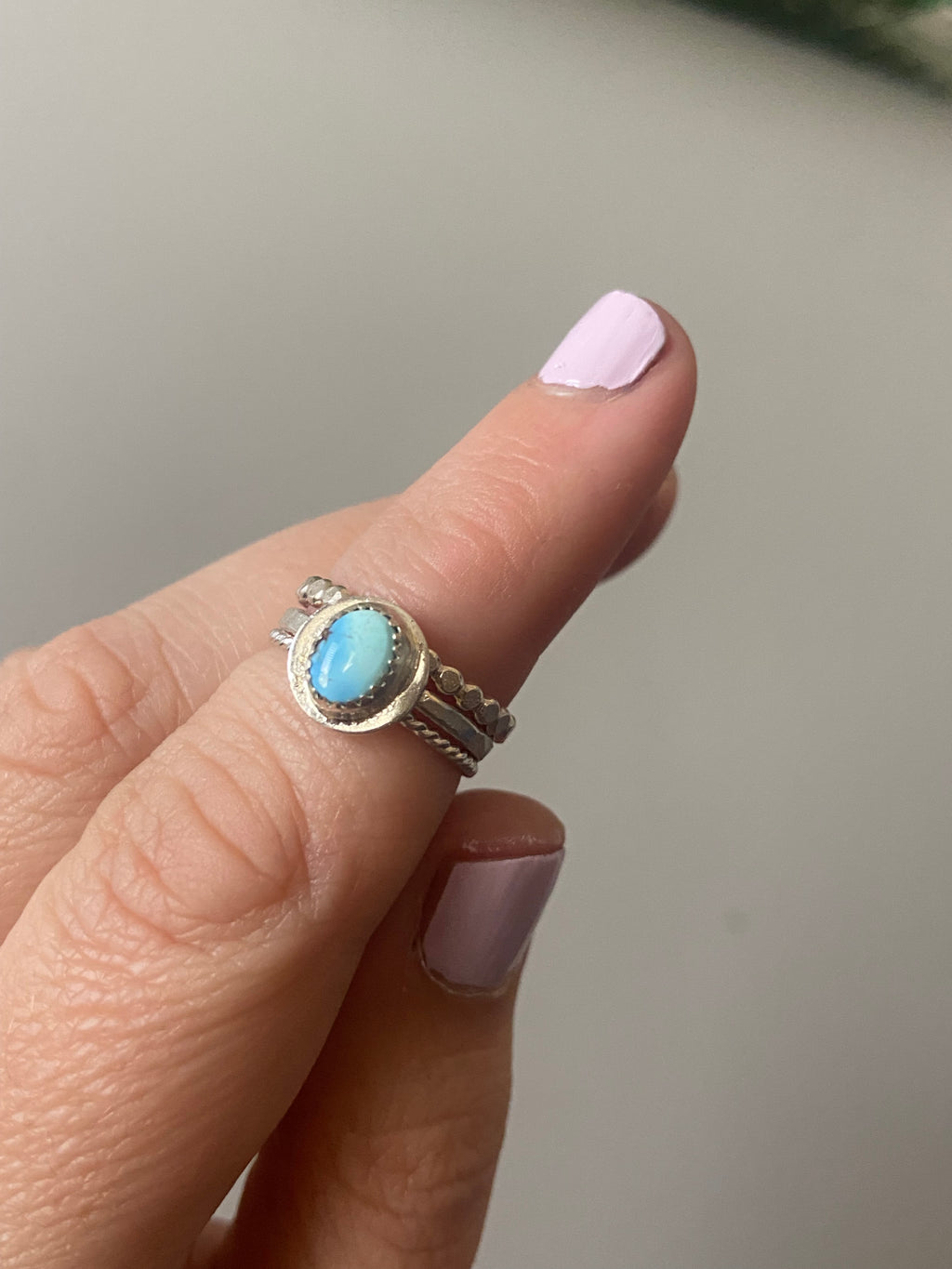 Golden Hills Turquoise Ring - Size 5.5