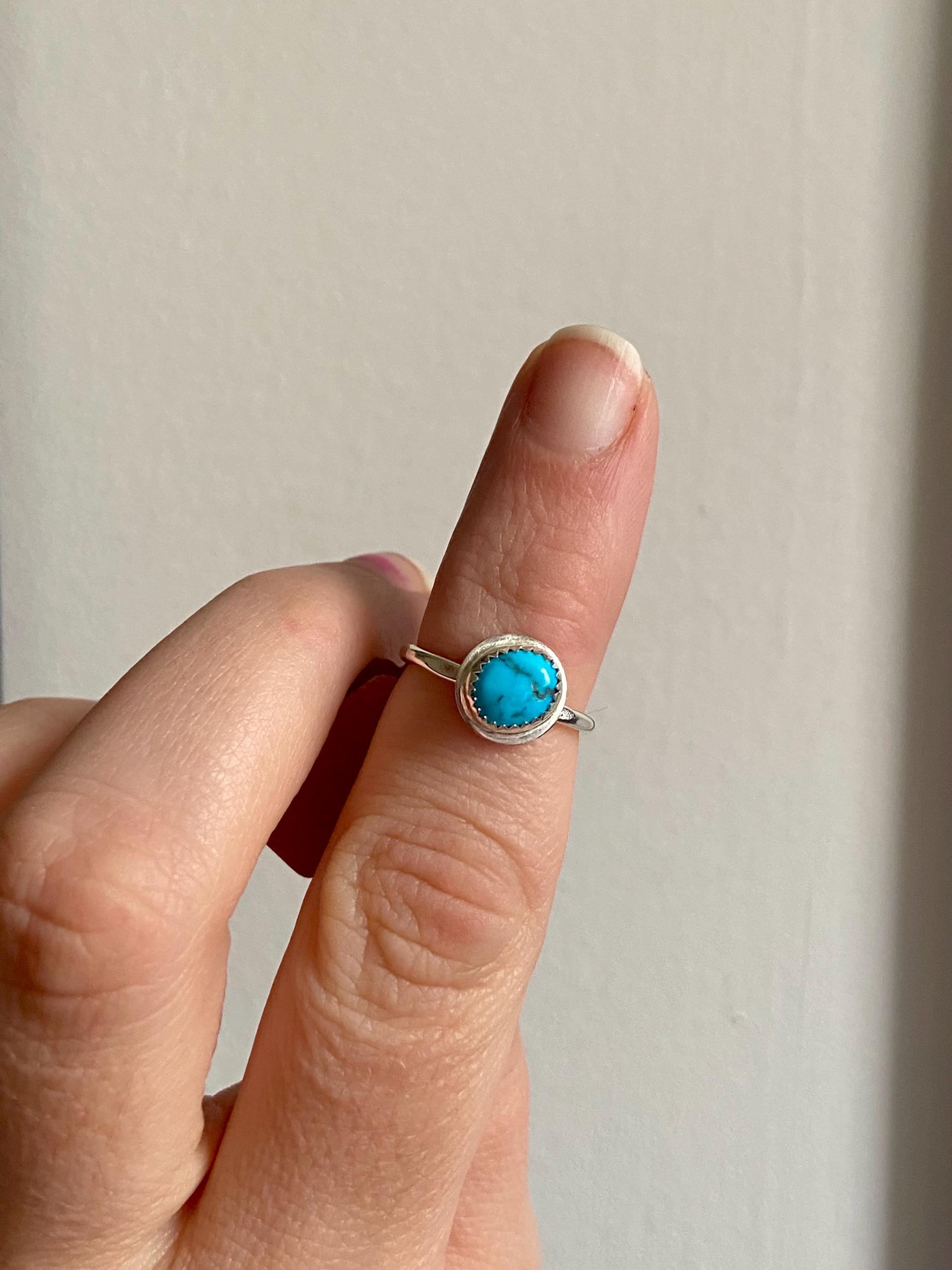 Kingman Turquoise Ring - Size 5.25