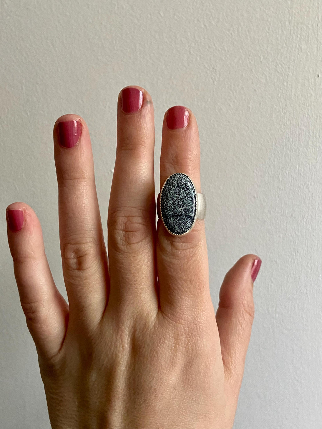 Star Fox Variscite Ring - Size 7