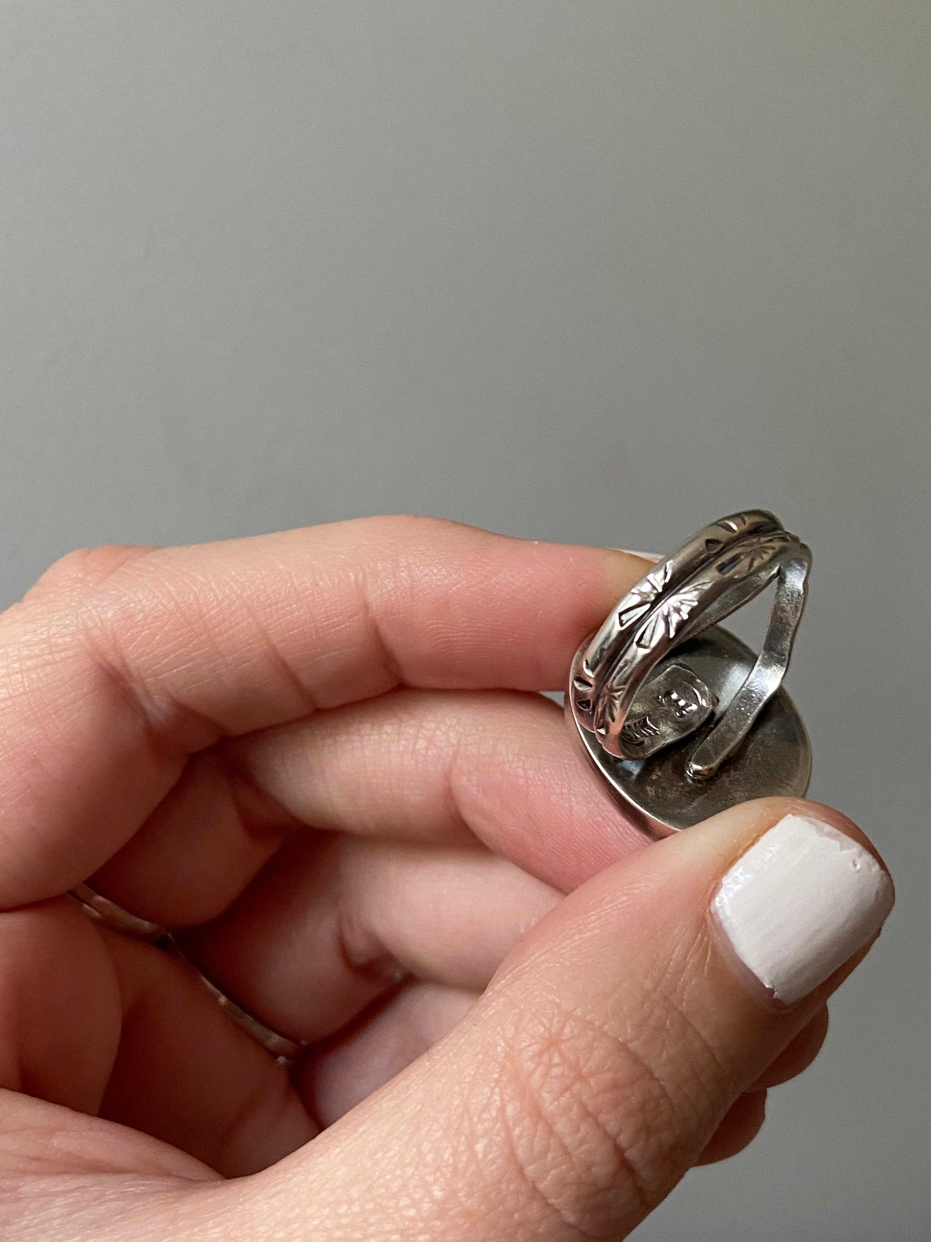 Royston Turquoise adjustable ring
