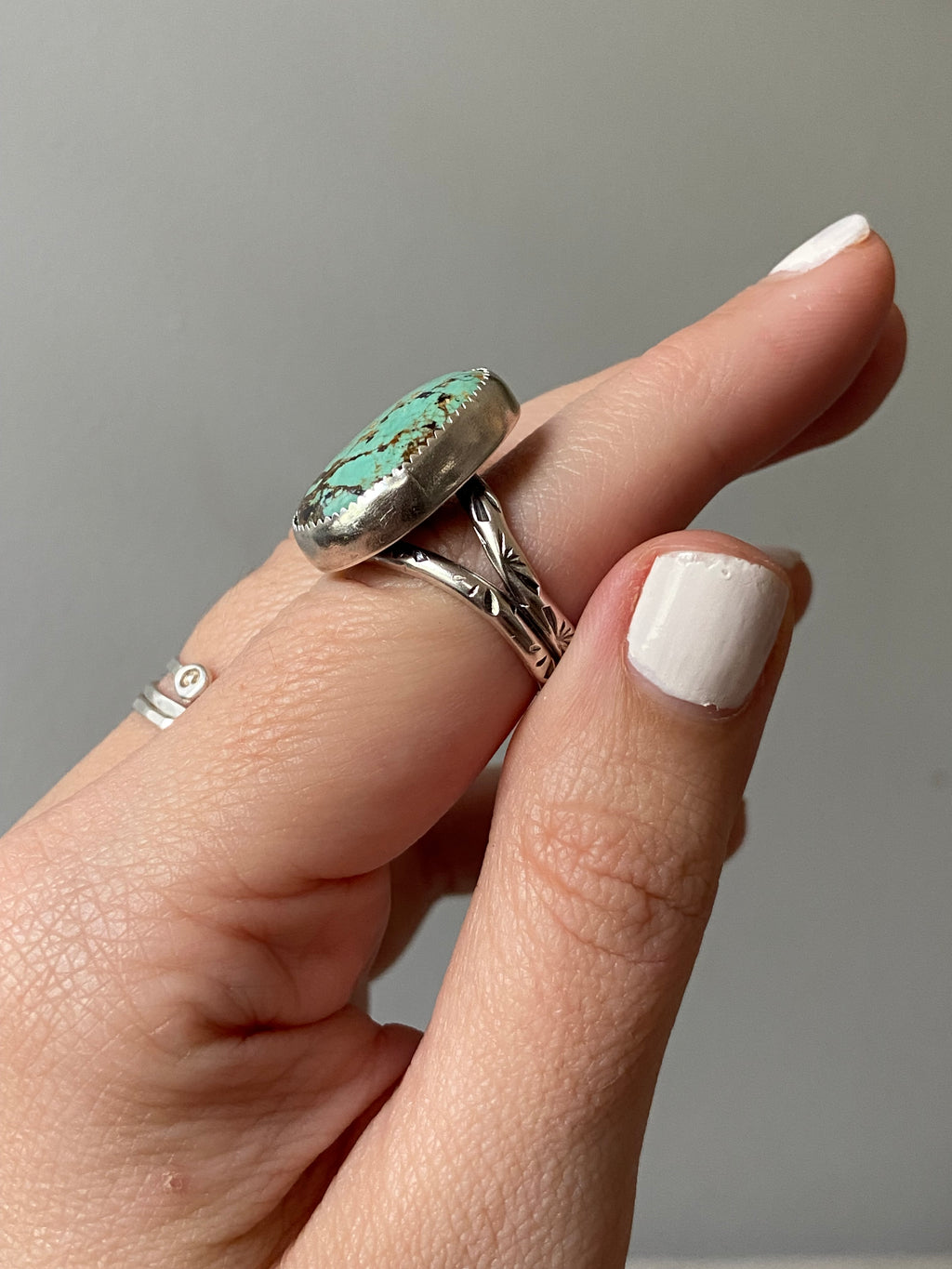 Royston Turquoise adjustable ring
