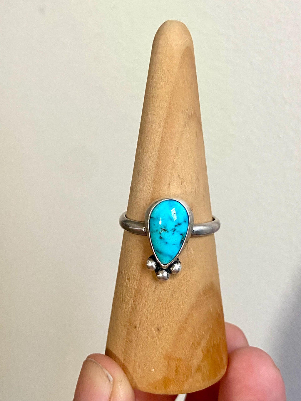 Kingman Turquoise Ring - Size 11