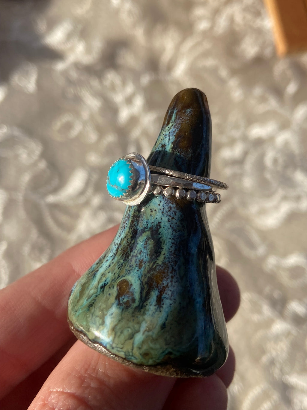 Kingman Turquoise Ring - Size 5.25