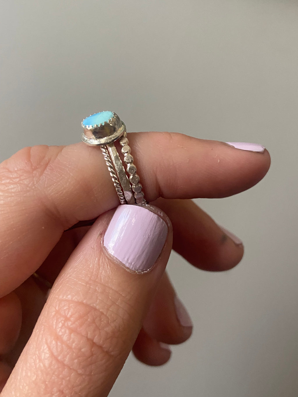 Golden Hills Turquoise Ring - Size 5.5