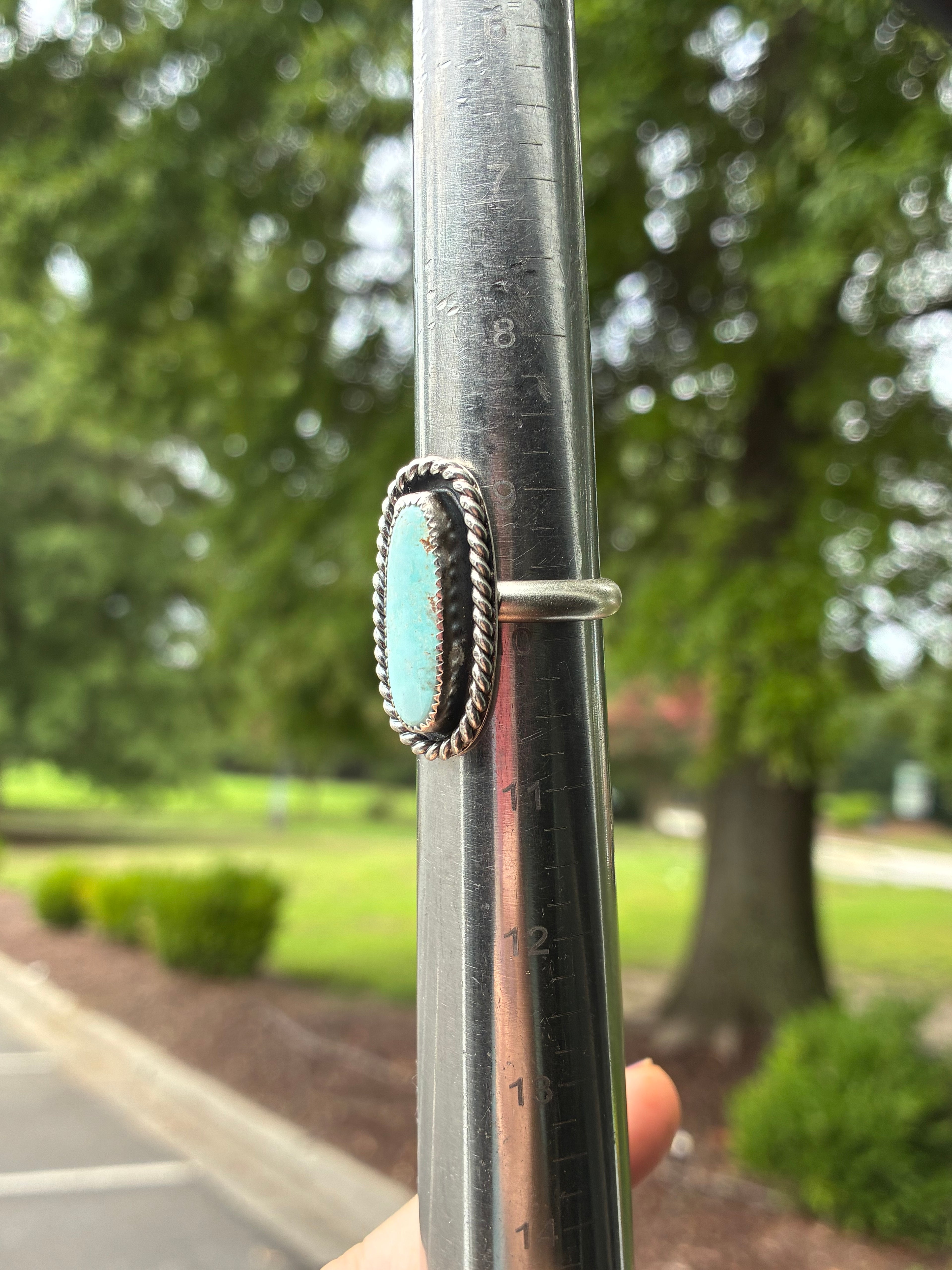Dry Creek turquoise ring size 9.75