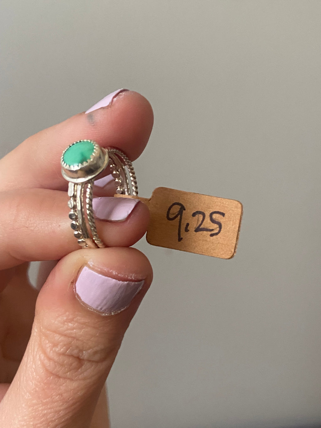 Emerald Valley Turquoise Ring - Size 9.25