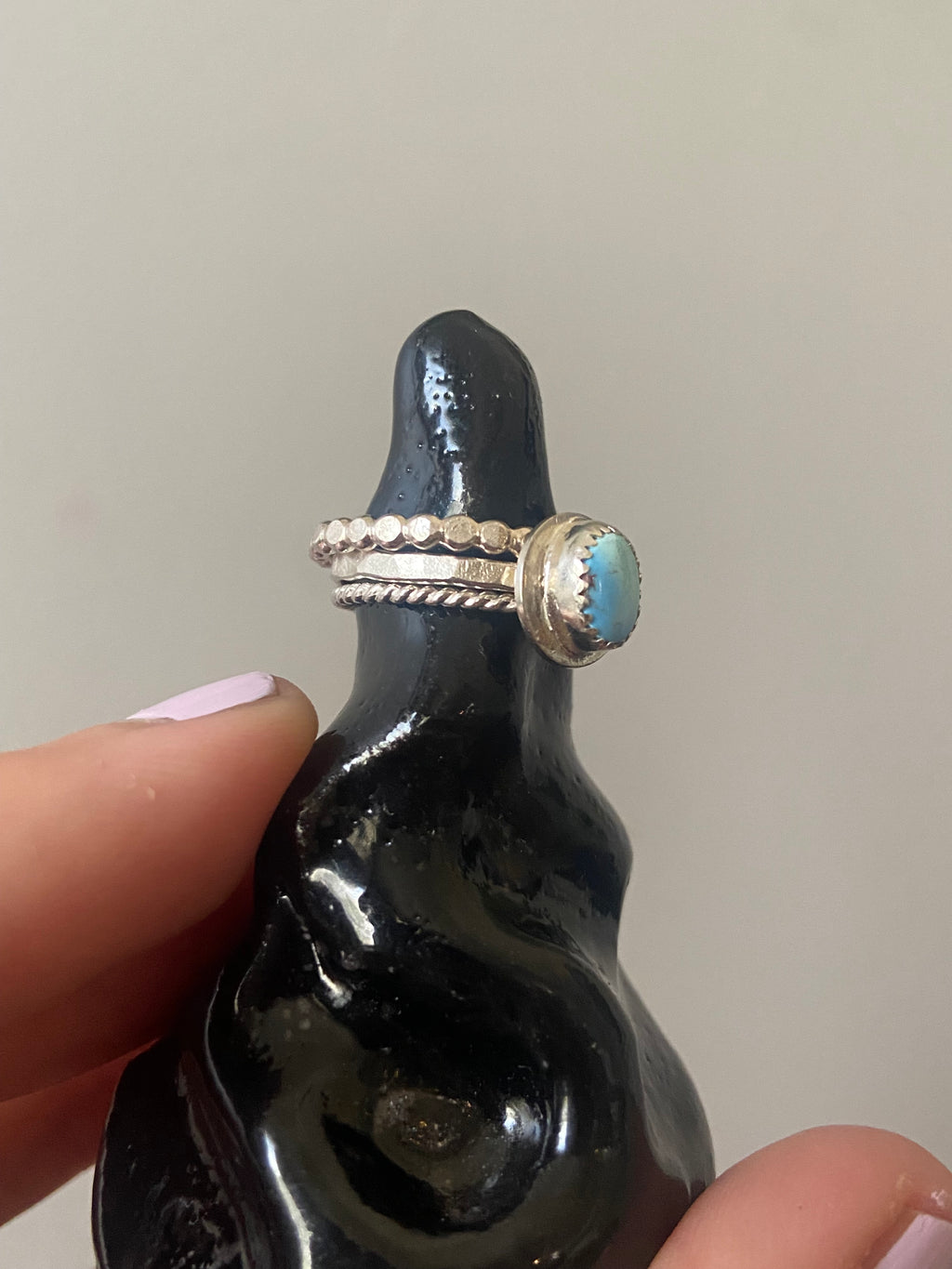 Golden Hills Turquoise Ring - Size 5.5
