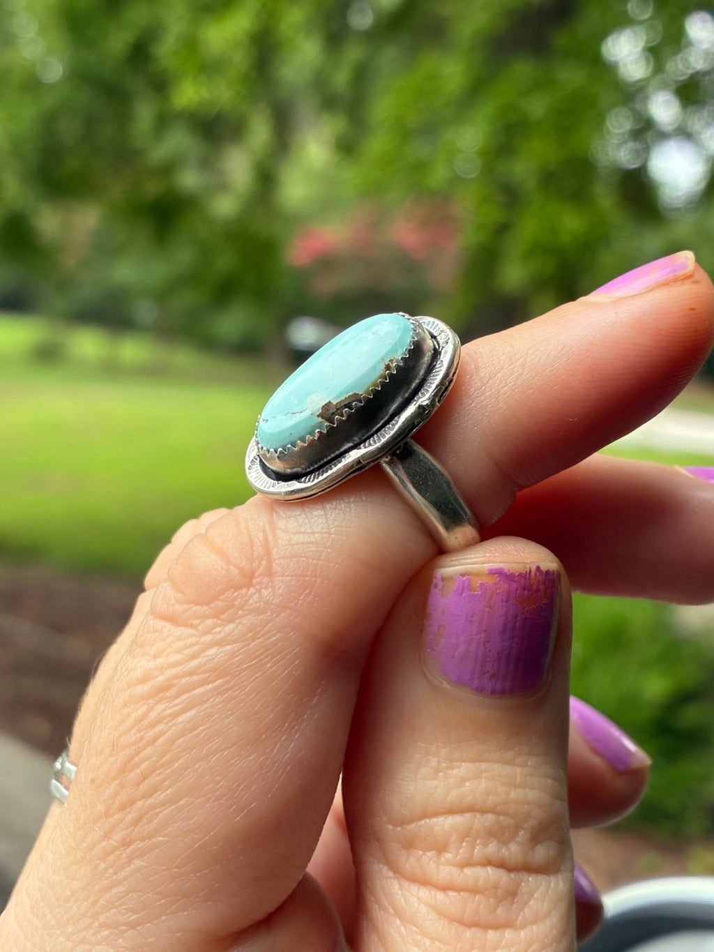 Dry Creek turquoise ring size 5.5