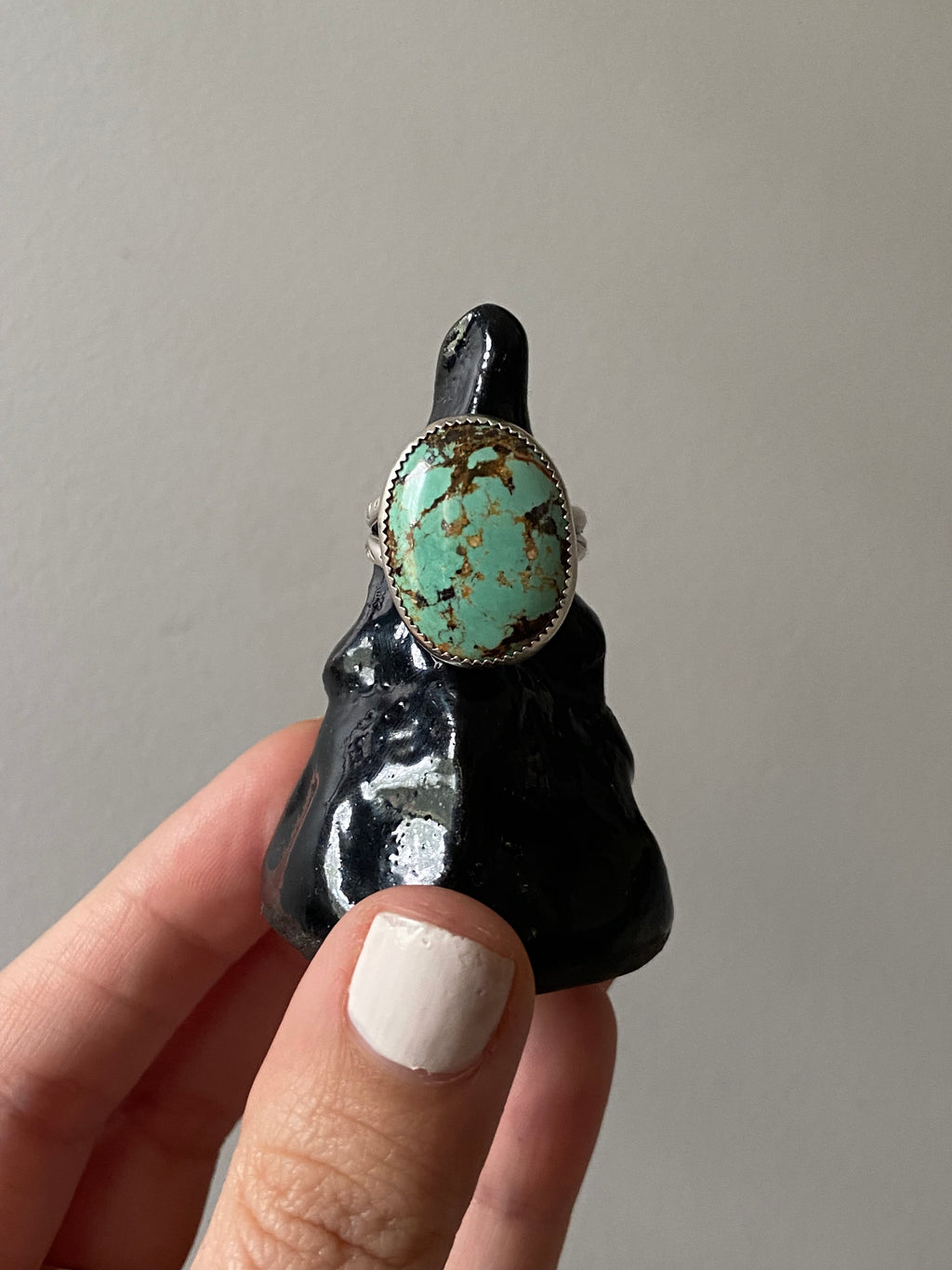Royston Turquoise adjustable ring