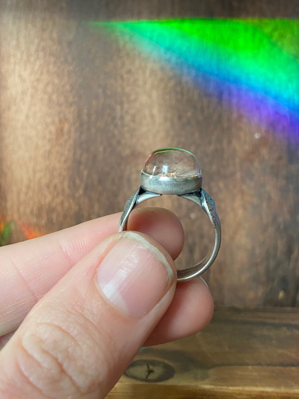 Garden Quartz Ring - Size 9