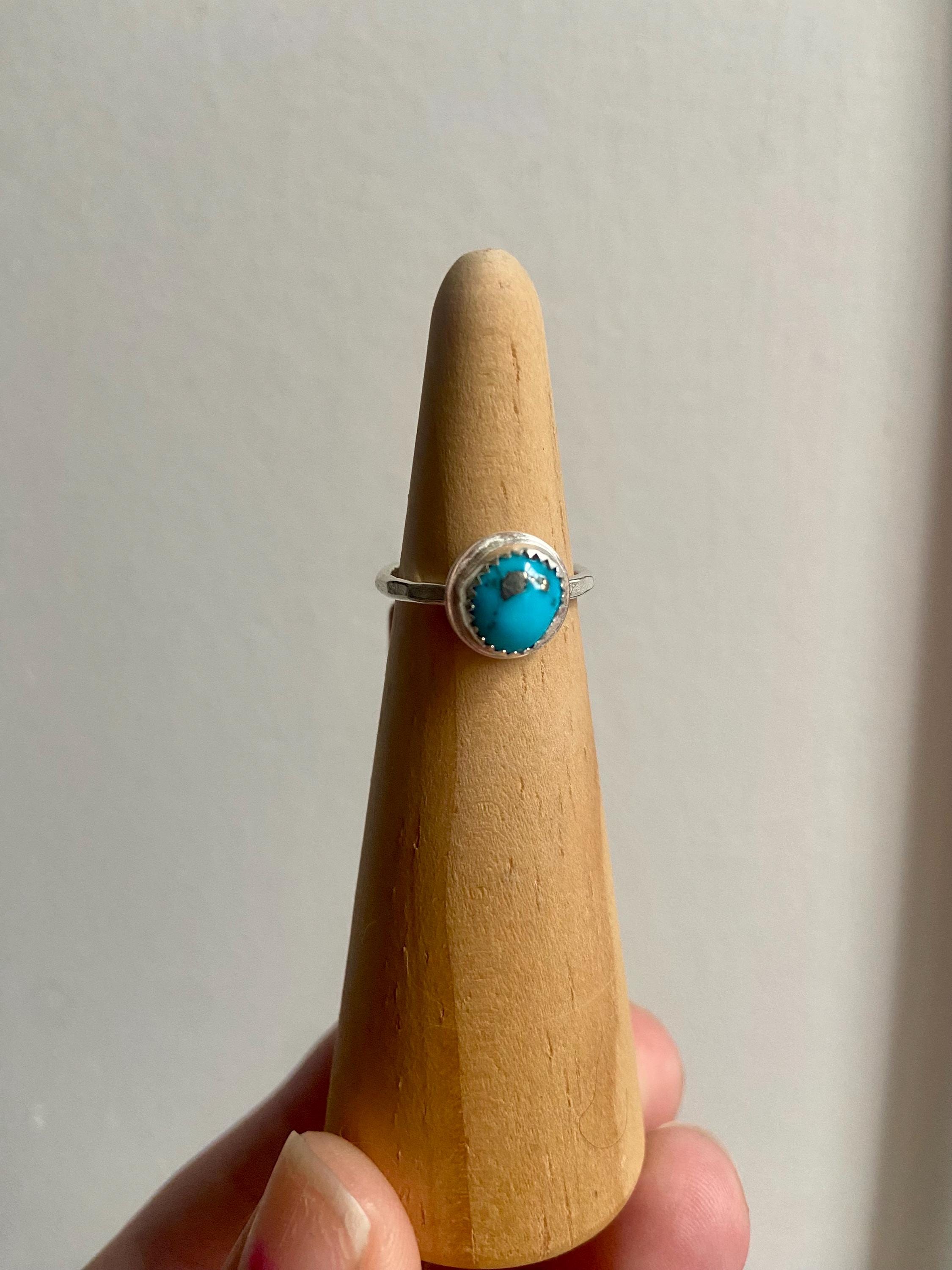 Kingman Turquoise Ring - Size 4.5