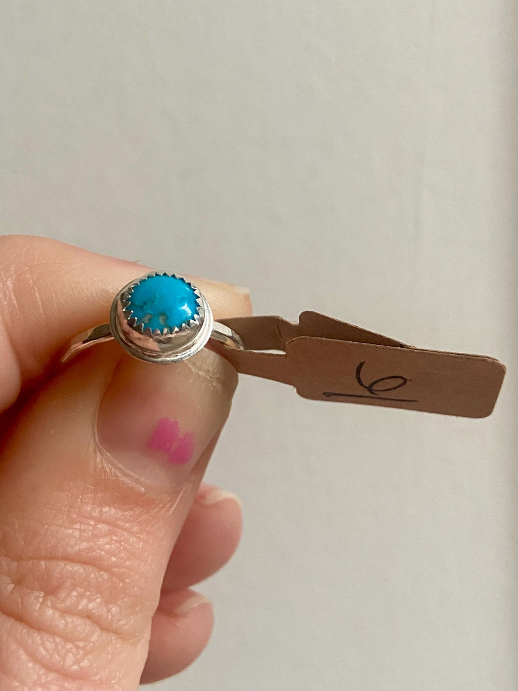 Kingman Turquoise Ring - Size 6